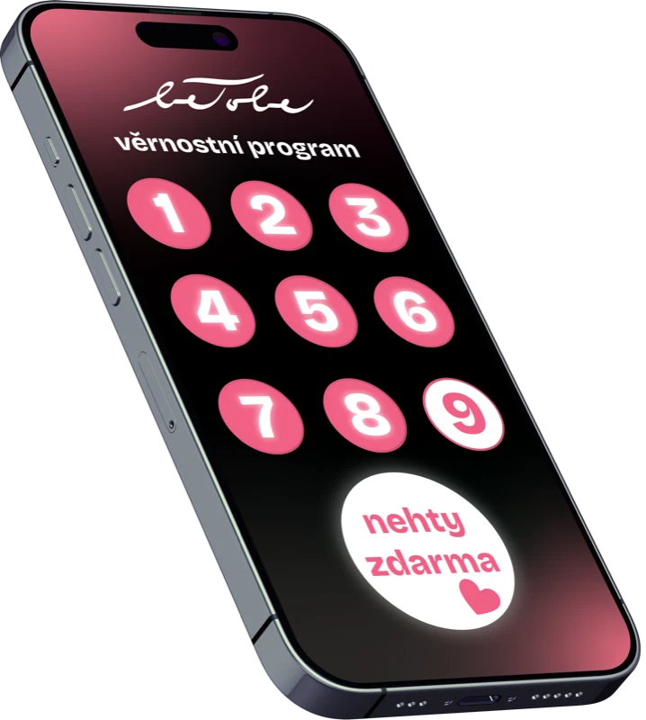 Věrnostní program beTobe – kartička s razítky
